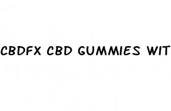 cbdfx cbd gummies with turmeric and spirulina