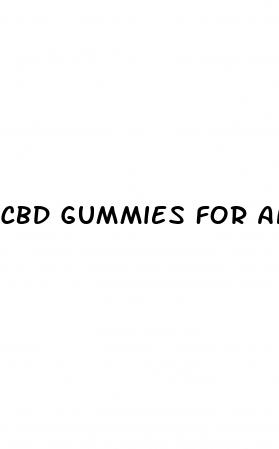 cbd gummies for anxiety and sleep