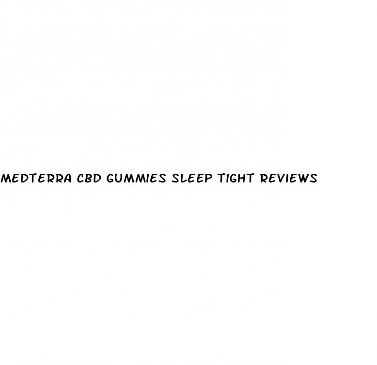 medterra cbd gummies sleep tight reviews