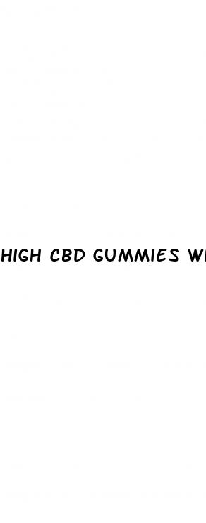 high cbd gummies with thc