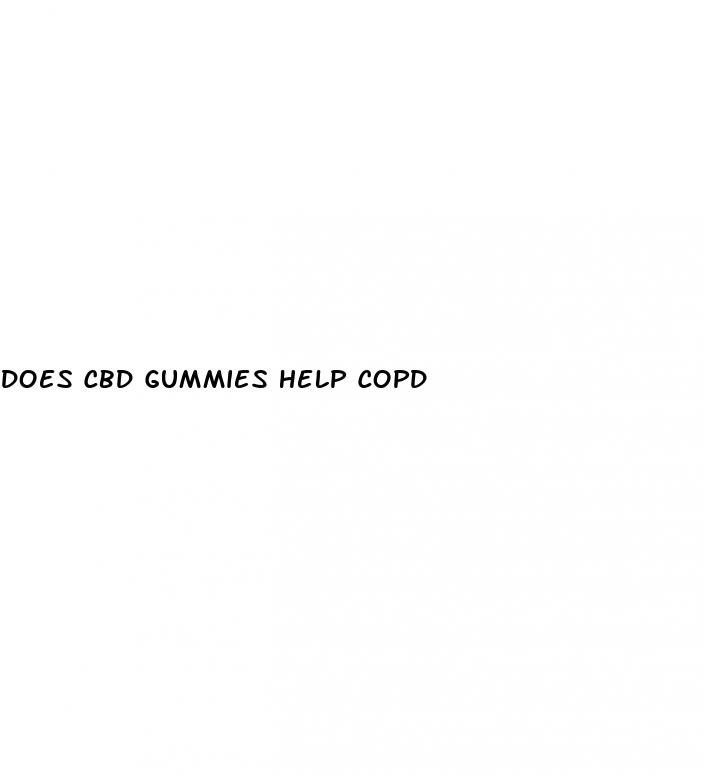 does cbd gummies help copd