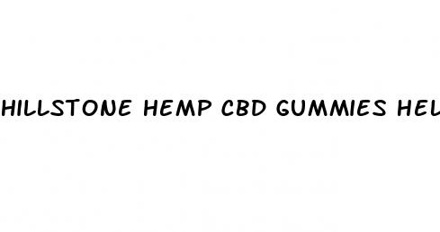 hillstone hemp cbd gummies help with erectile dysfunction