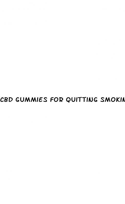 cbd gummies for quitting smoking cigarettes reviews