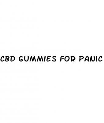 cbd gummies for panic attacks