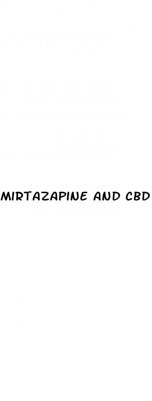 mirtazapine and cbd gummies