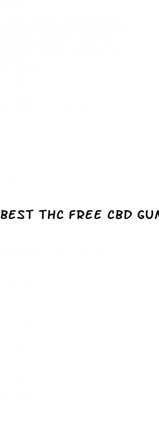 best thc free cbd gummies