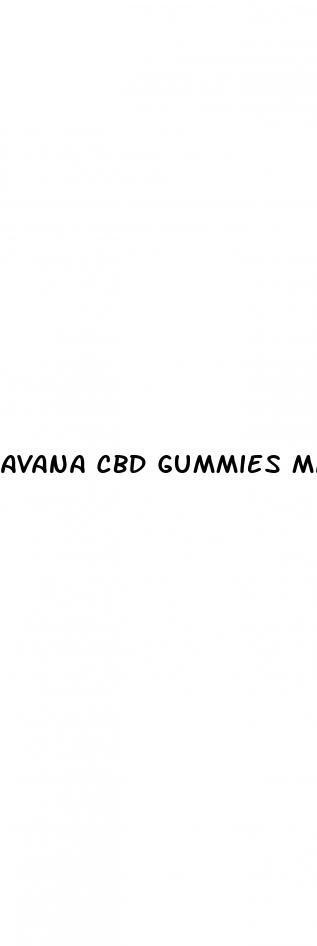 avana cbd gummies male enhancement