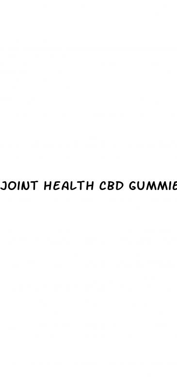 joint health cbd gummies