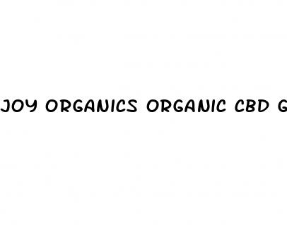 joy organics organic cbd gummies