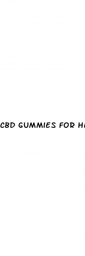 cbd gummies for heart disease