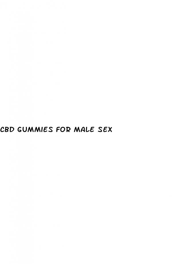 cbd gummies for male sex