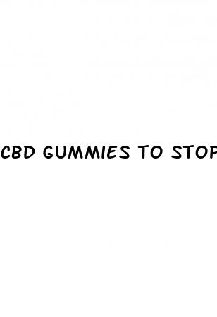 cbd gummies to stop alcohol cravings