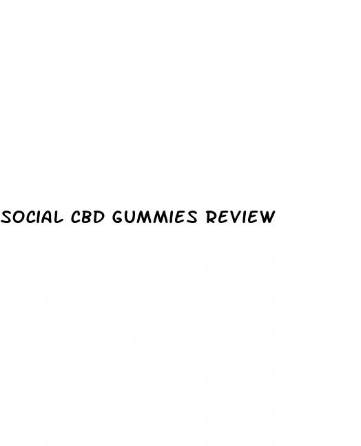 social cbd gummies review