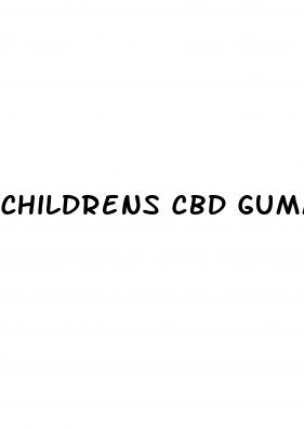 childrens cbd gummies