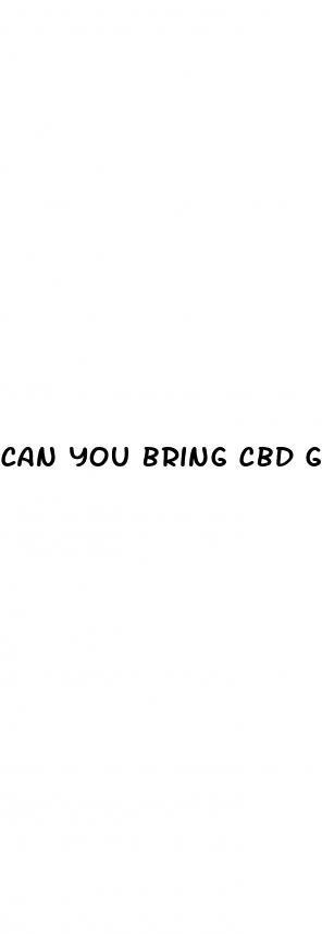 can you bring cbd gummies on a cruise ship