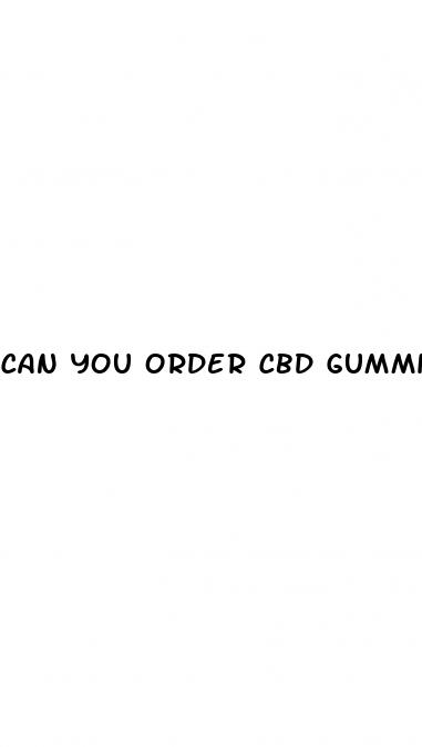 can you order cbd gummies online indiana