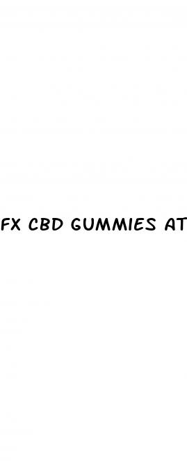 fx cbd gummies at walmart