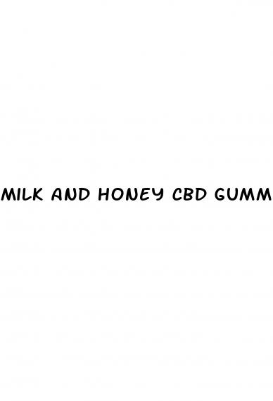 milk and honey cbd gummies