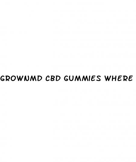 grownmd cbd gummies where to buy