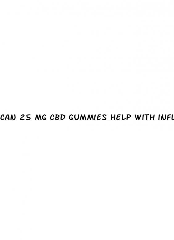 can 25 mg cbd gummies help with inflammation