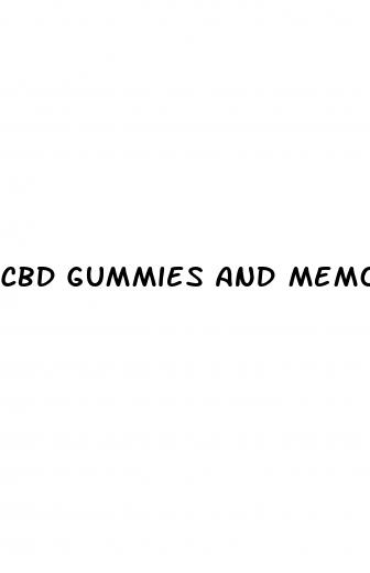 cbd gummies and memory loss