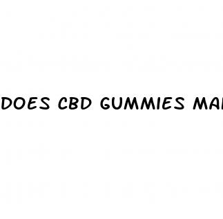 does cbd gummies make you constipated