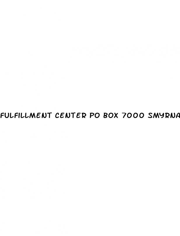 fulfillment center po box 7000 smyrna tn 37167 cbd gummies