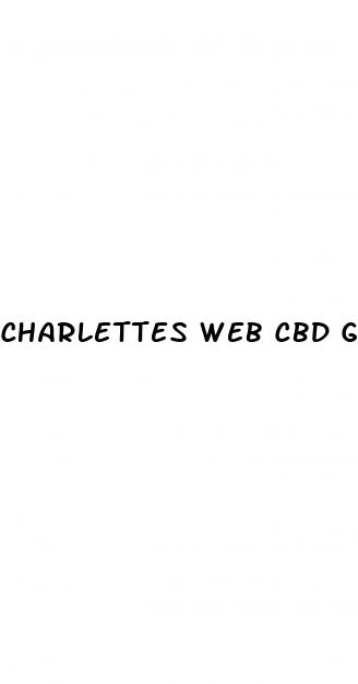 charlettes web cbd gummies