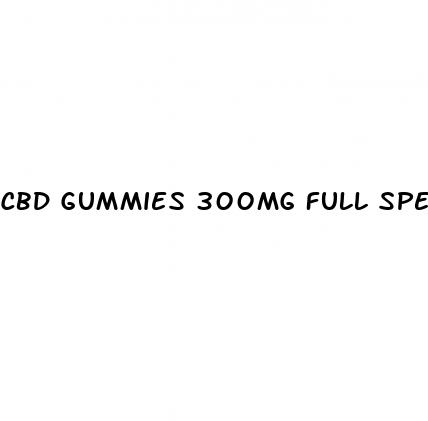 cbd gummies 300mg full spectrum blend