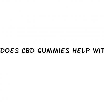 does cbd gummies help with penis growth