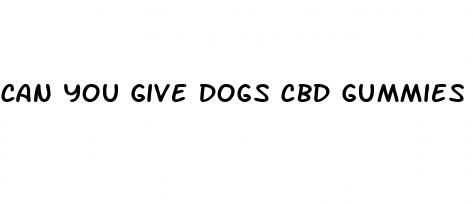 can you give dogs cbd gummies for pain