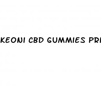 keoni cbd gummies price