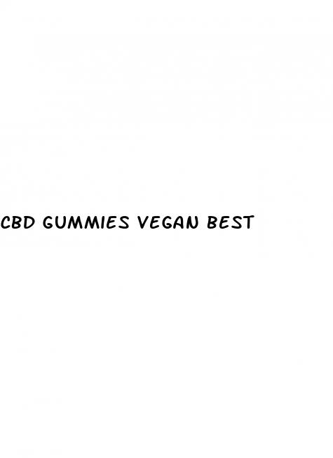 cbd gummies vegan best