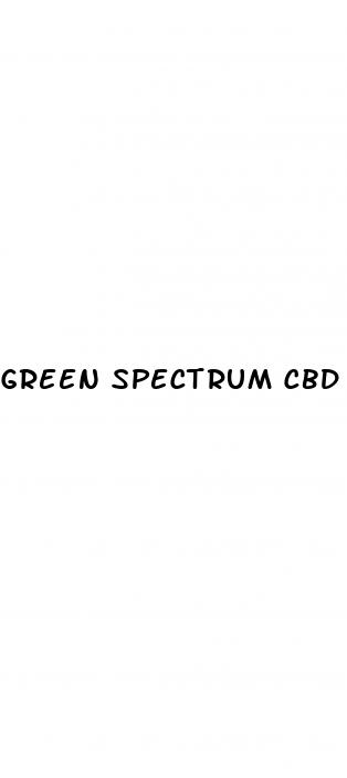 green spectrum cbd gummies for ed