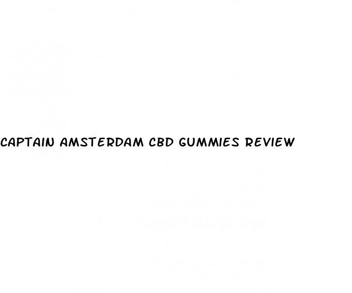 captain amsterdam cbd gummies review