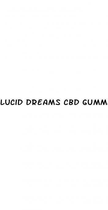 lucid dreams cbd gummies