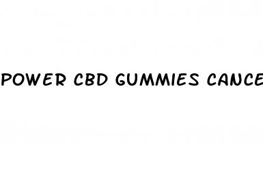 power cbd gummies cancel subscription