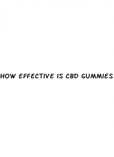 how effective is cbd gummies for pain