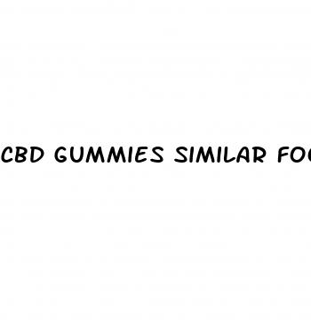 cbd gummies similar foods