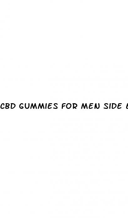 cbd gummies for men side effects