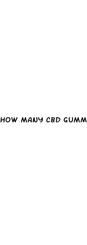 how many cbd gummies to help sleep