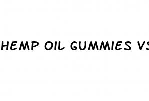 hemp oil gummies vs cbd gummies