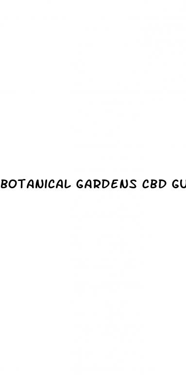 botanical gardens cbd gummies reviews