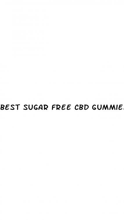 best sugar free cbd gummies