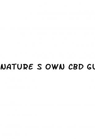 nature s own cbd gummies reviews