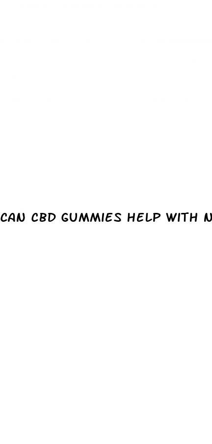 can cbd gummies help with nausea