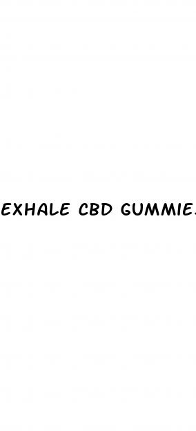 exhale cbd gummies for ed