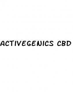 activegenics cbd gummies