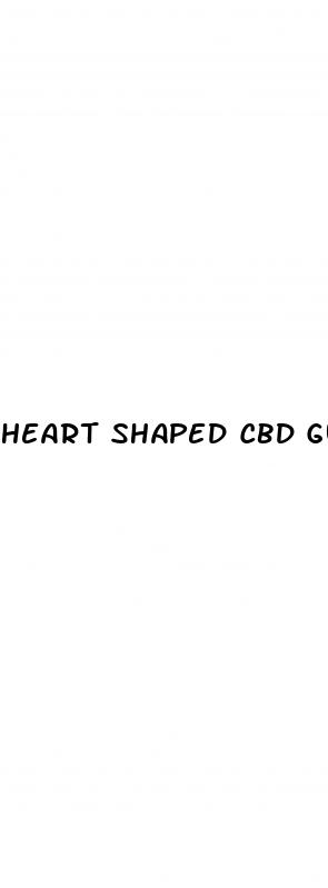 heart shaped cbd gummies