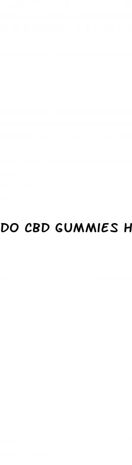 do cbd gummies have thc in them